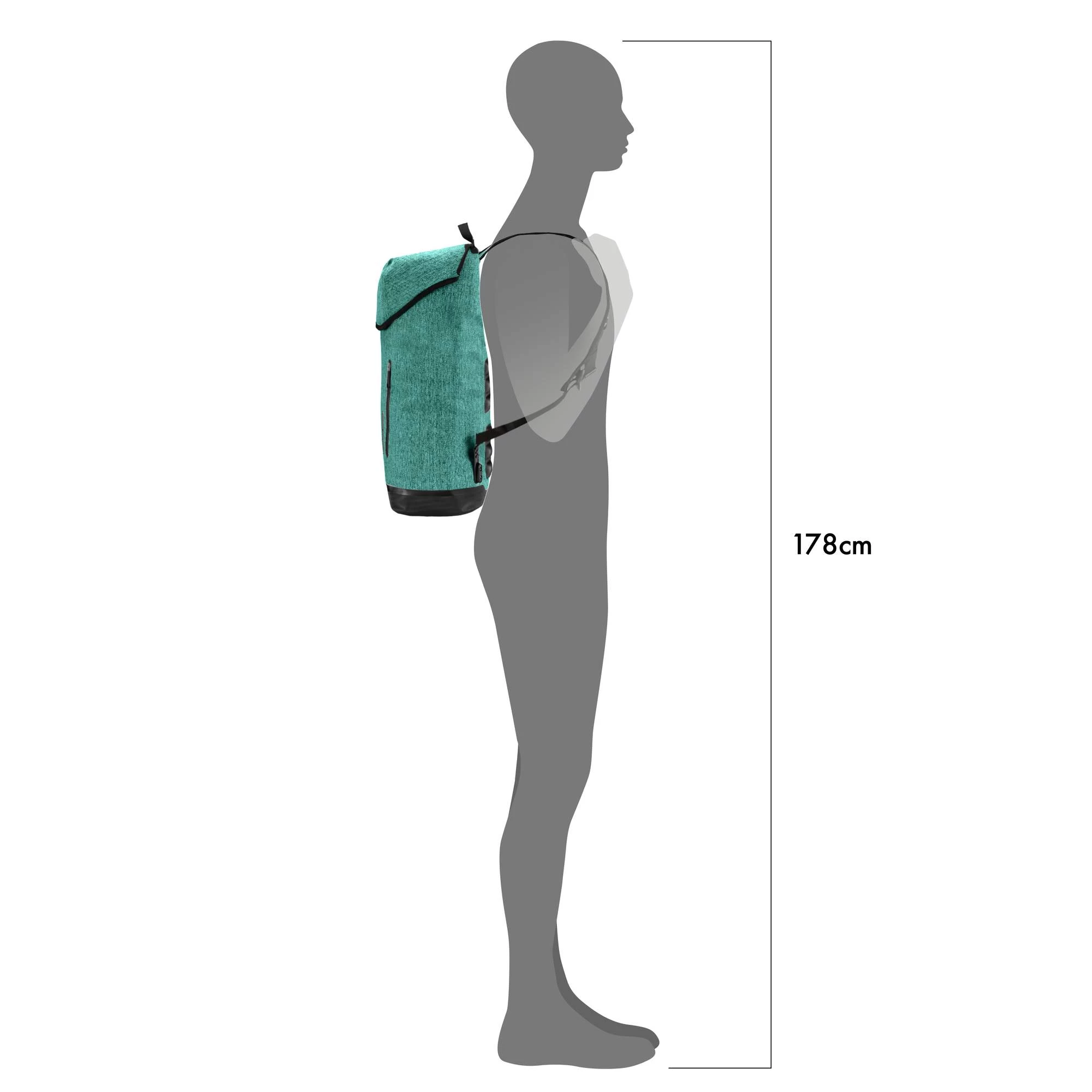 Ortlieb SOULO - Wasserdichter Rucksack 12 Ortlieb SOULO - Wasserdichter Rucksack – Bild 10